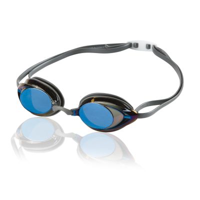 Pacific Blue Speedo Vanquisher 2.0 Mirrored Swim Goggles 
