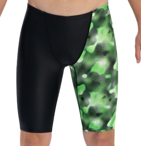 Dolfin XtraSleek Magma Green Asymmetrical Jammer